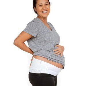 NEW Motif Pregnancy Support Band White Small